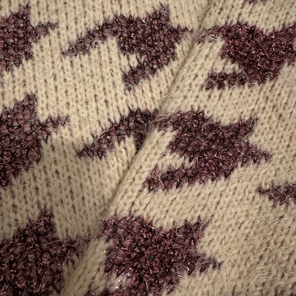 FOREVER 21 GLITTER HERRINGBONE SWEATER - Picture 5 of 7